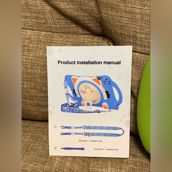 NWT Elehold Kids Case for iPad 8th generation 10.2 inch cute cat heavy duty - Picture 3 of 5